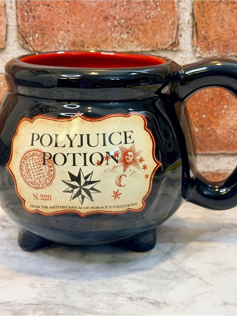 Harry Potter Polyjuice Potion Cauldron Mug Silver Buffalo 20oz